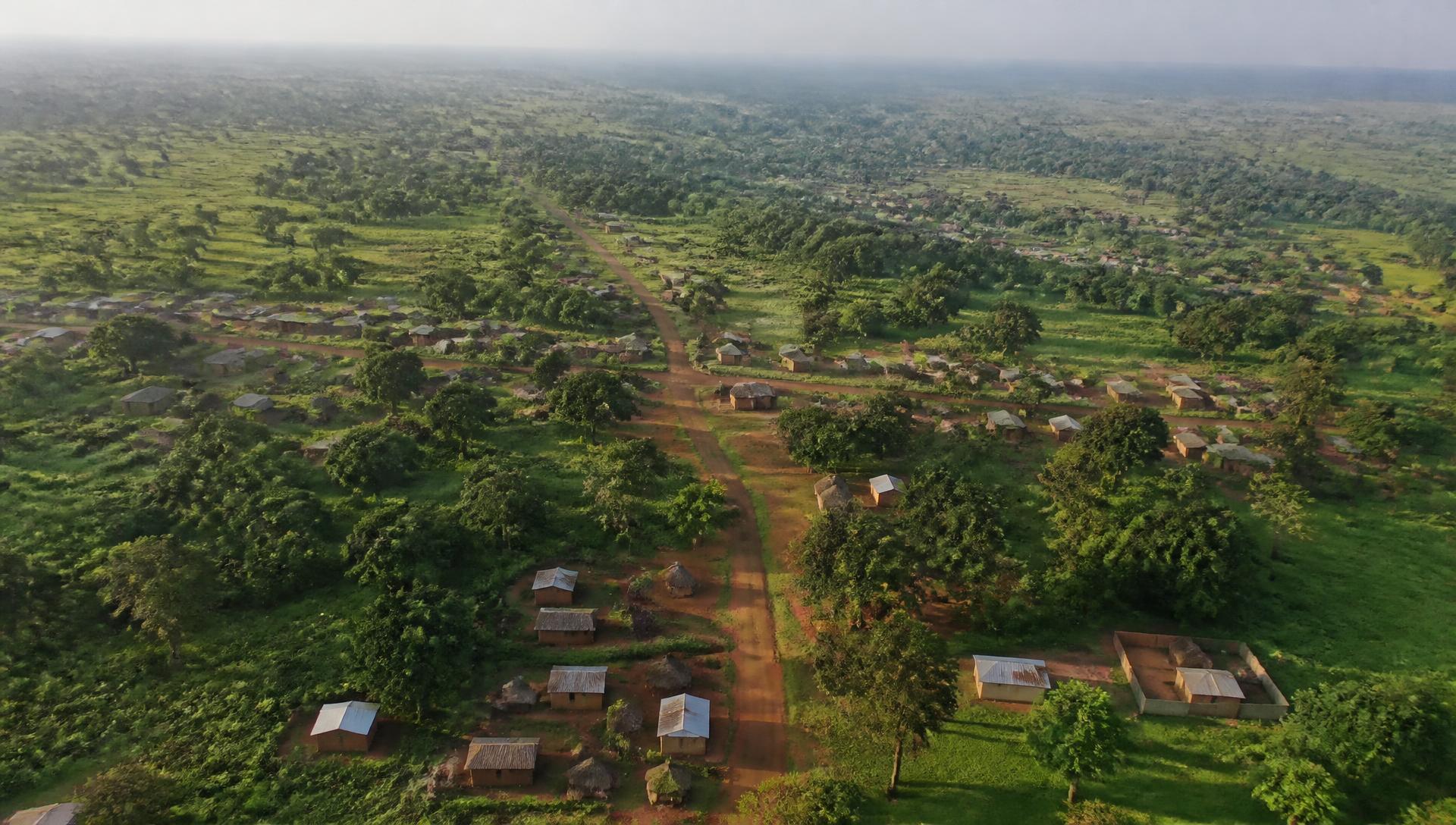 Paysage du territoire du Secteur de Lufupa